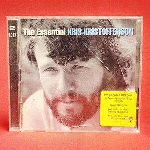 The Essential Kris Kristofferson 2 Disc CD 2004 2 CD Album